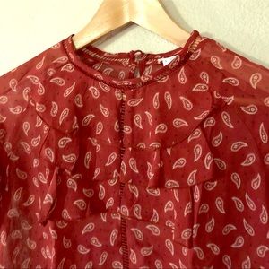 Urban Outfitters Paisley Blouse